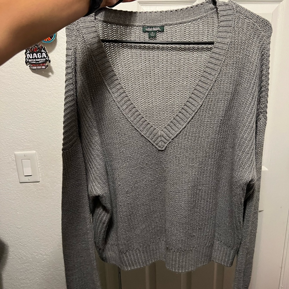 Wild Fable crop sweater